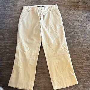Banana Republic Women's Cream Capris